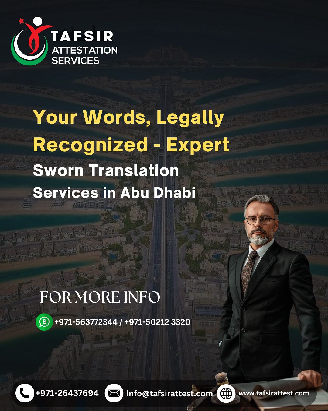 Sworn Translation Services – Abu Dhabi